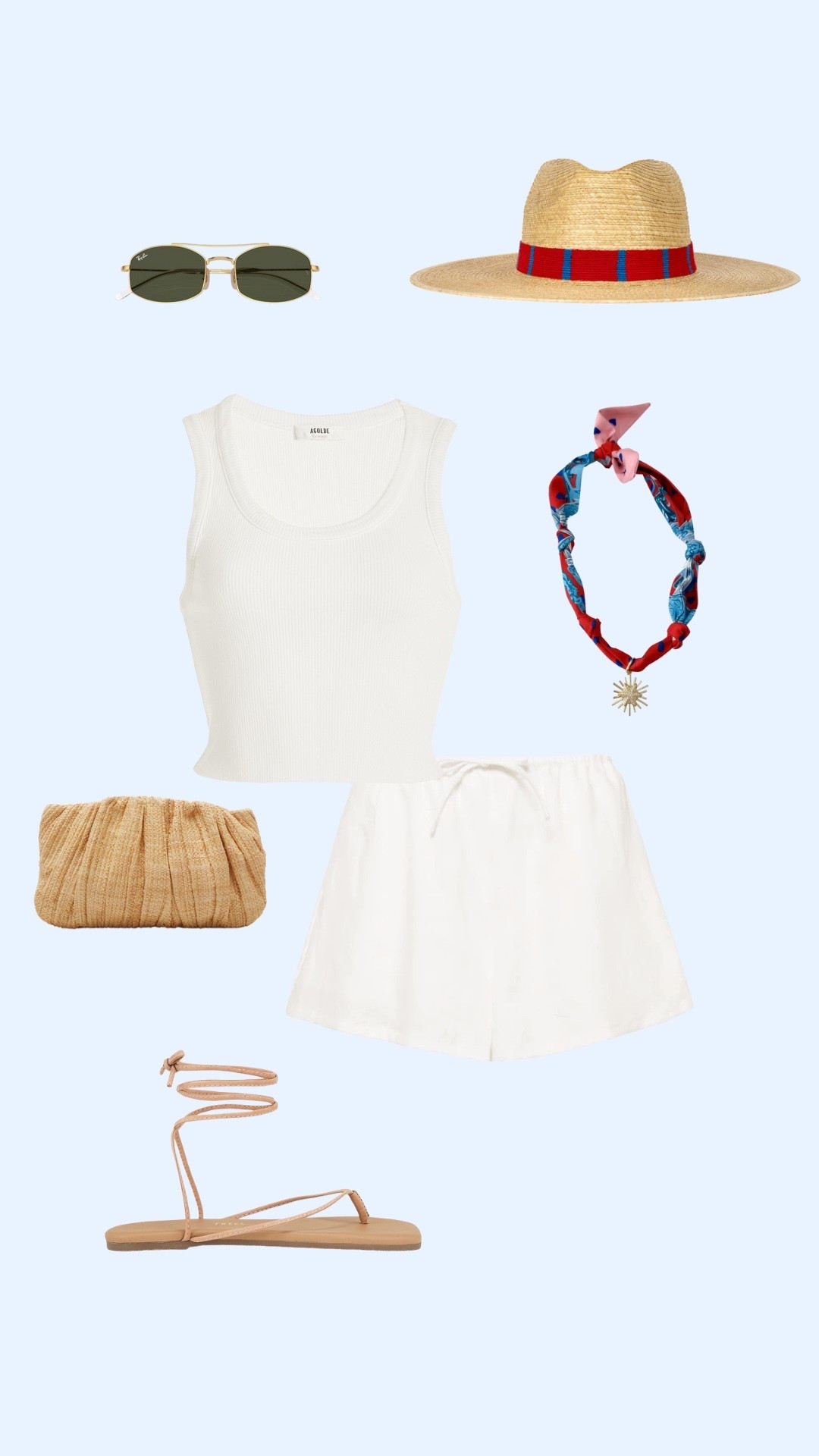 4th of July outfit inspo!!  Necklace is from the refinery.com!! Can’t link 

#LTKSummerEdit #LTKSeasonal #LTKStyleTip