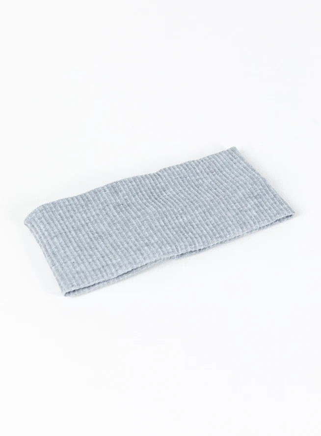 Adelina Knit Headband Grey Marle | Princess Polly US