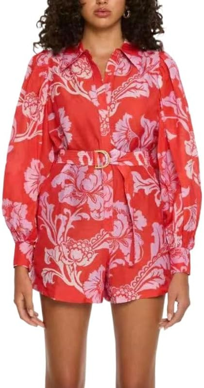 Women's Dresses Casual，Women's Printed Cardigan Linen Dress | Amazon (US)