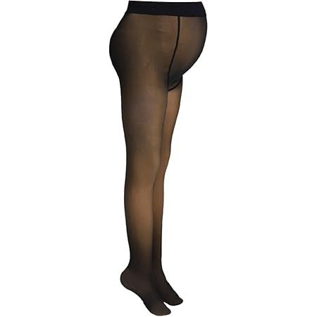 Bonuci Maternity Pantyhose Pregnancy Fleece Lined Tight Women Stretchy Opaque High Waist Legging | Amazon (US)
