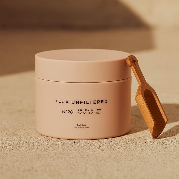 + Lux Unfiltered No 28 Exfoliating Body Polish - Hydrating and Moisturizing Vegan Body Exfoliator... | Amazon (US)