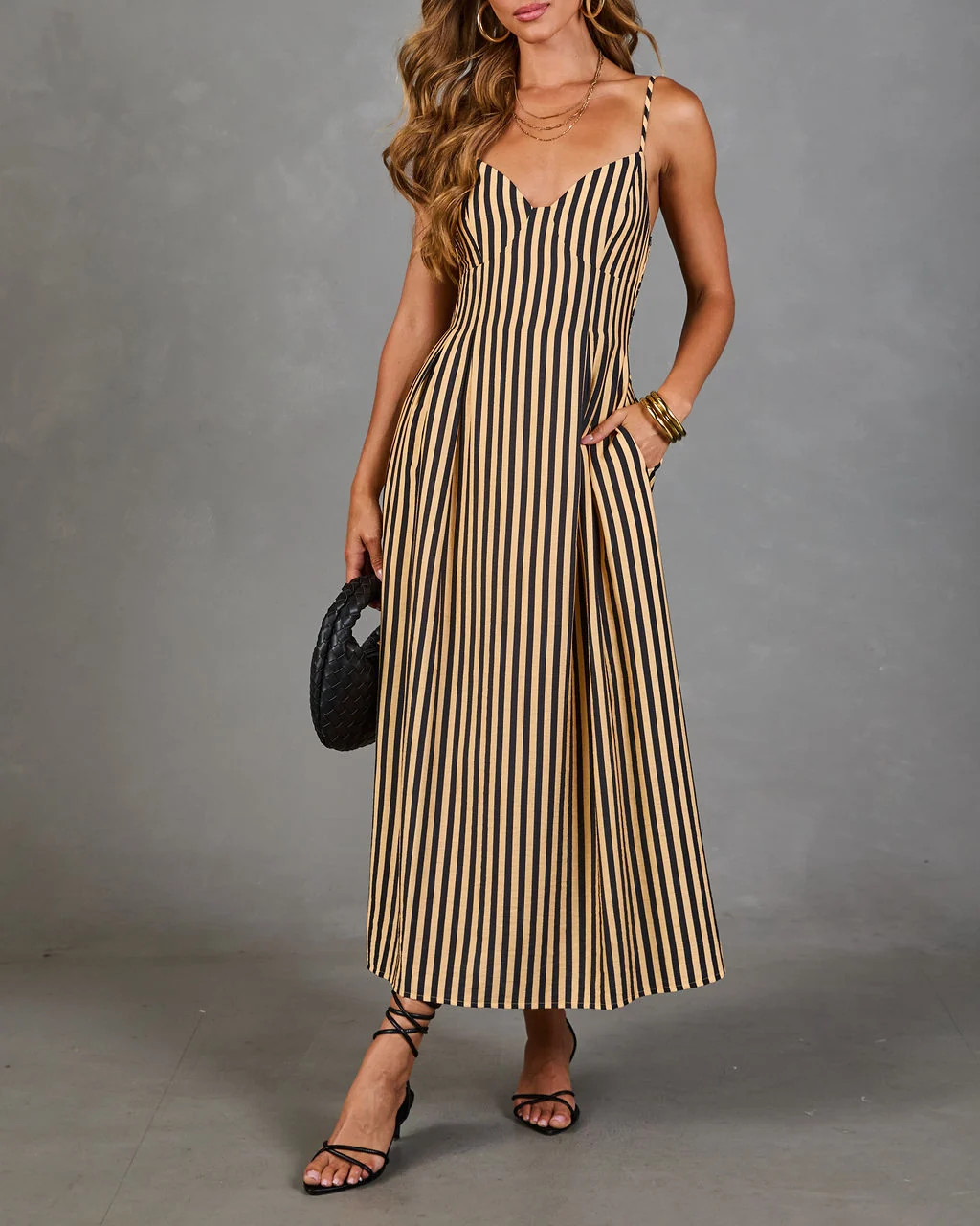Sunstone Drift Striped Maxi Dress | VICI