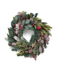 26in Berries And Eucalyptus Wreath | Home | T.J.Maxx | TJ Maxx