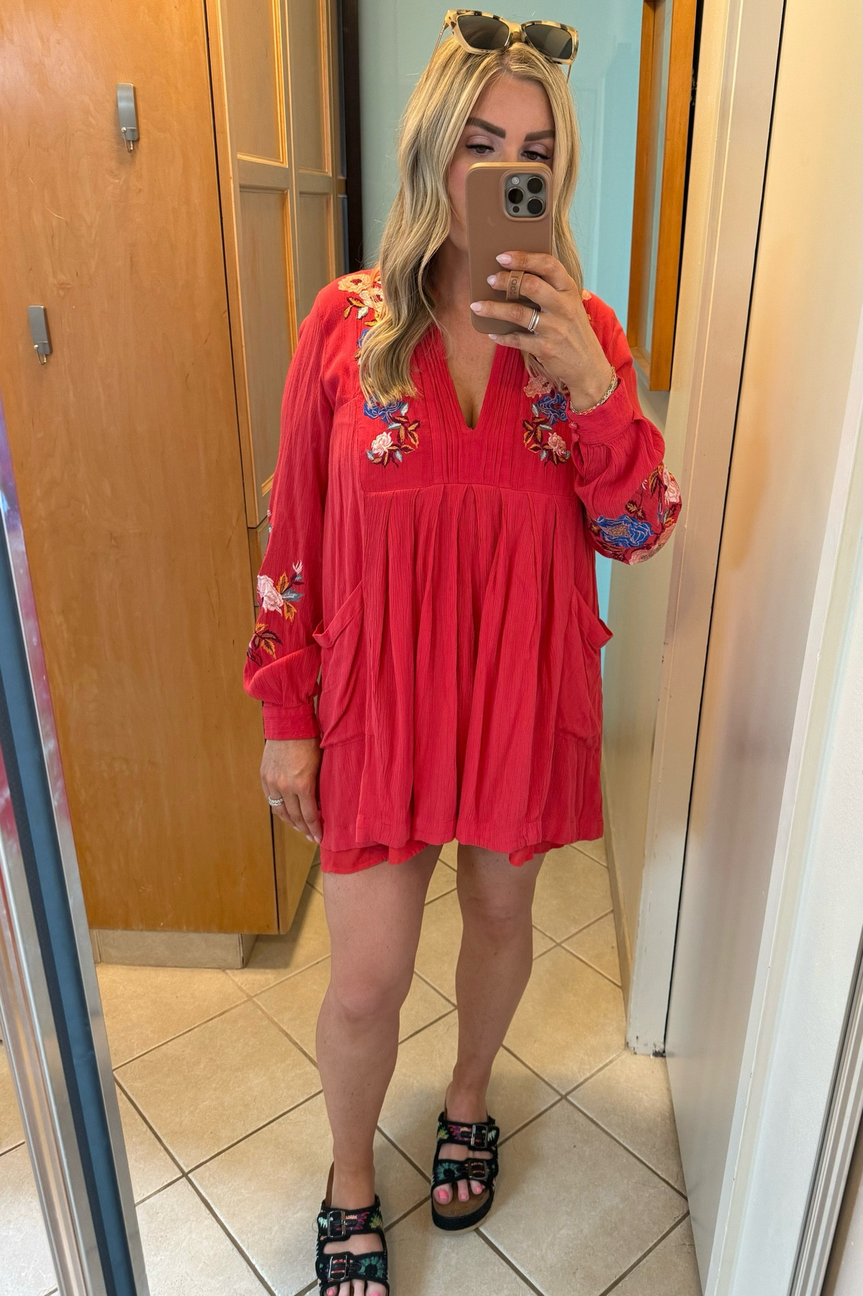 Little red dress! Red is the perfect vacation dress color for me! I never wear it at home and I LOVE it! This dress isn’t available anymore from free people, but there’s so many other great options! Flowy, comfortable, and the perfect vacation dress! #LTKGiftGuide good spring break outfit for vacation

#LTKTravel #LTKFindsUnder100