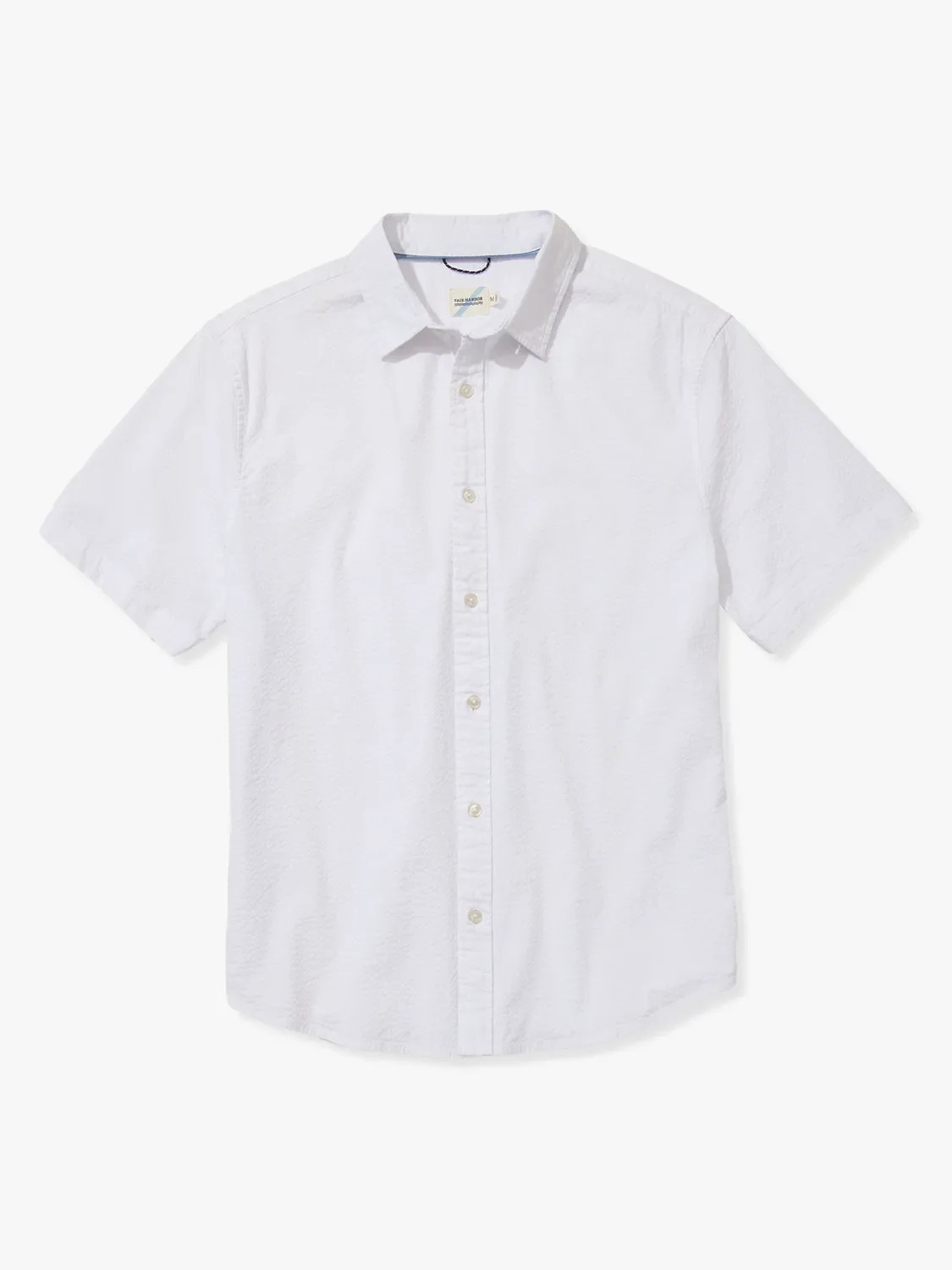 The Seersucker Shirt | White | Fair Harbor