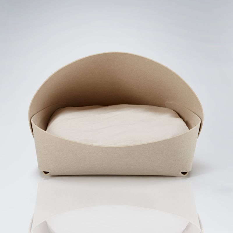 Marron Oatmeal Small Dog Bed + Reviews | Crate and Barrel | Crate & Barrel