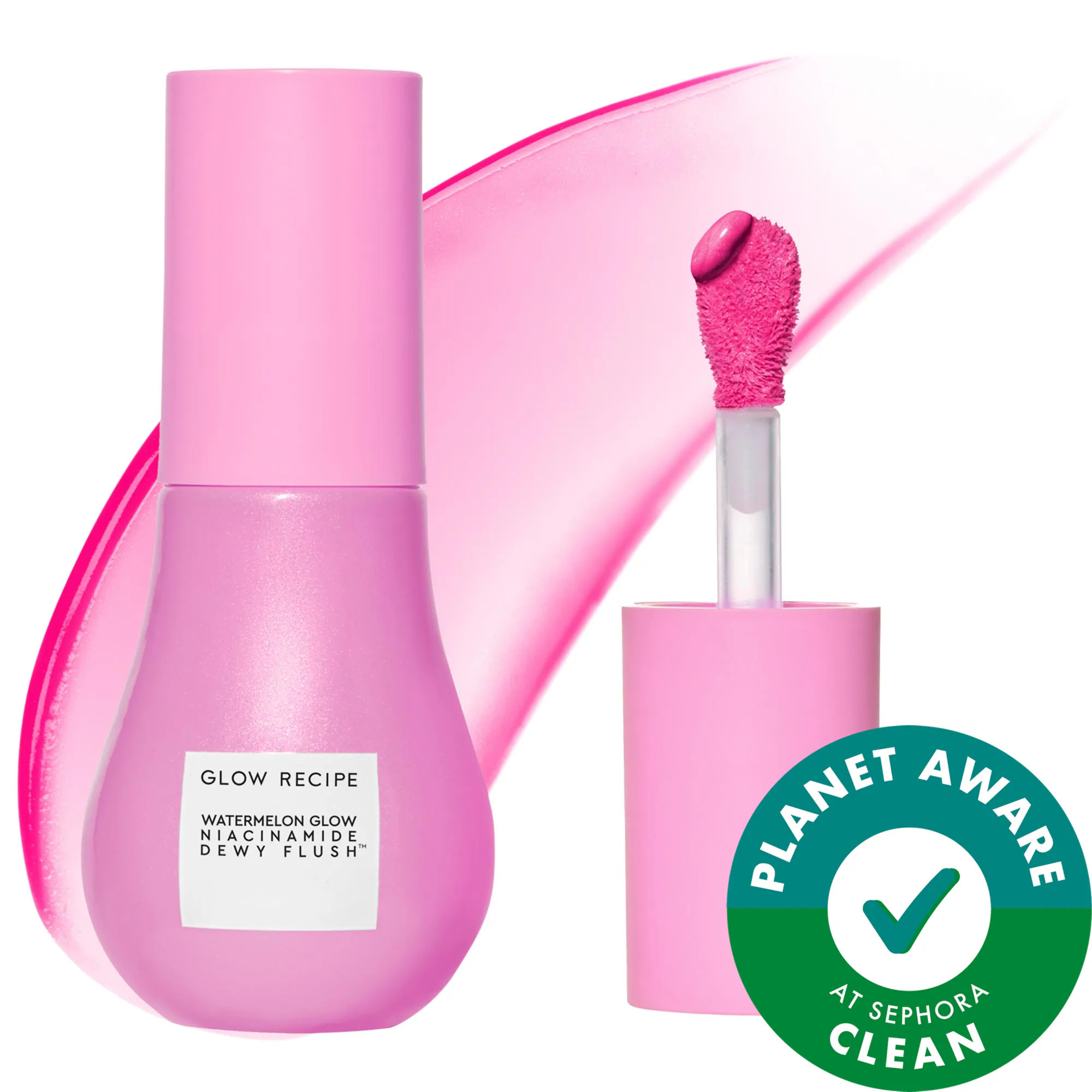 Glow Recipe Watermelon Glow Niacinamide Dewy Flush - Brightening Serum Blush Dragonfruit Flush .4 oz/12 ml | Sephora (US)