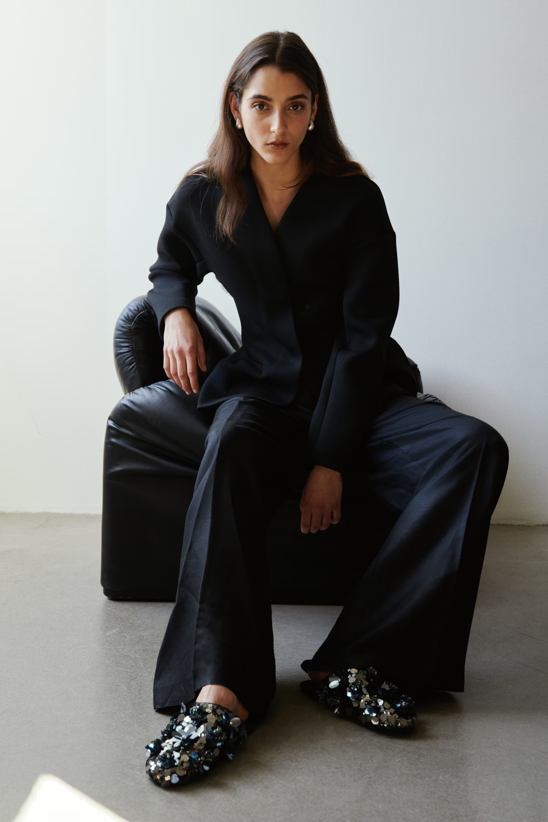 Sequined slippers | H&M (UK, MY, IN, SG, PH, TW, HK)