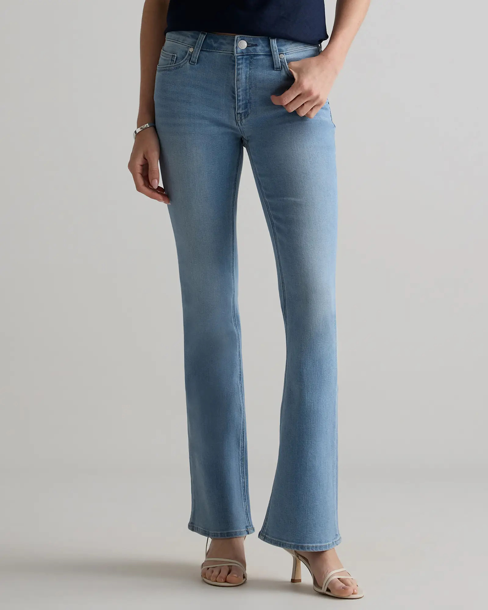Luna Stretch Flare Jeans | Quince