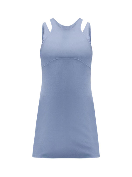 Ribbed Cotton Modal Cut-Out Dress | Lululemon (US)