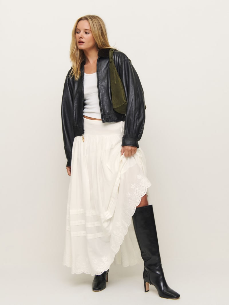 Aura Skirt | Reformation (Global)