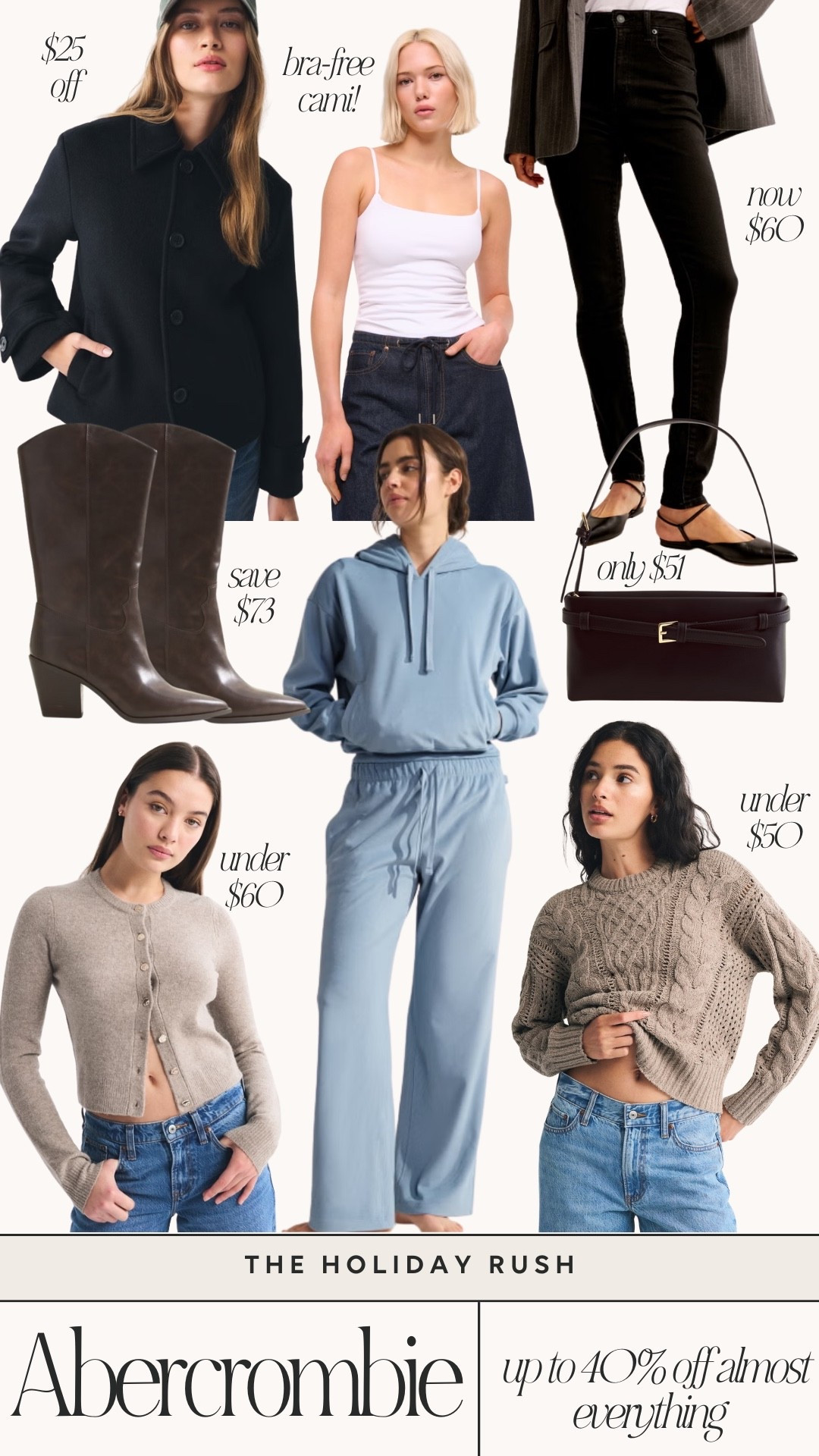 Abercrombie favorites on major sale! 

#LTKHoliday #LTKootd #LTKSaleAlert
