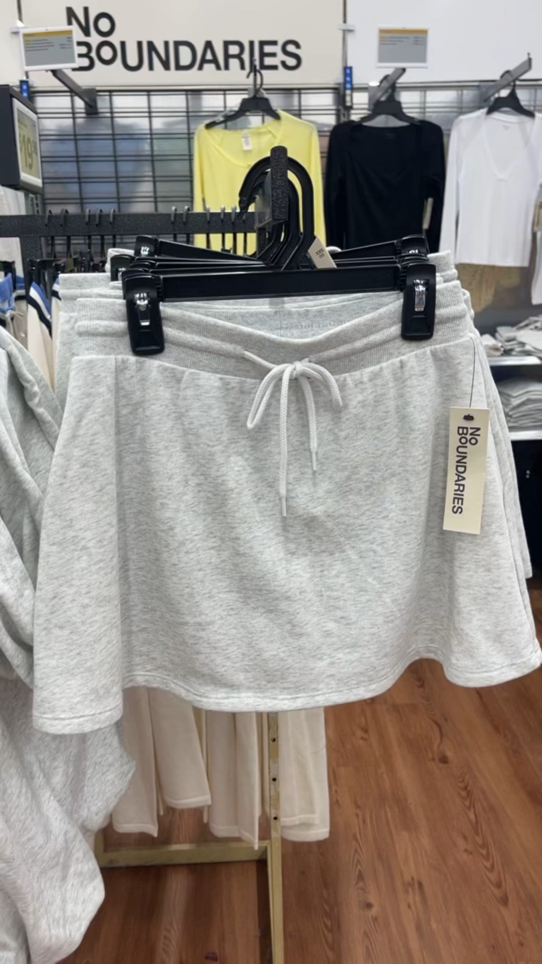 I really haven’t bought many spring clothes yet, but I have been eyeing this No Boundaries set from Walmart!