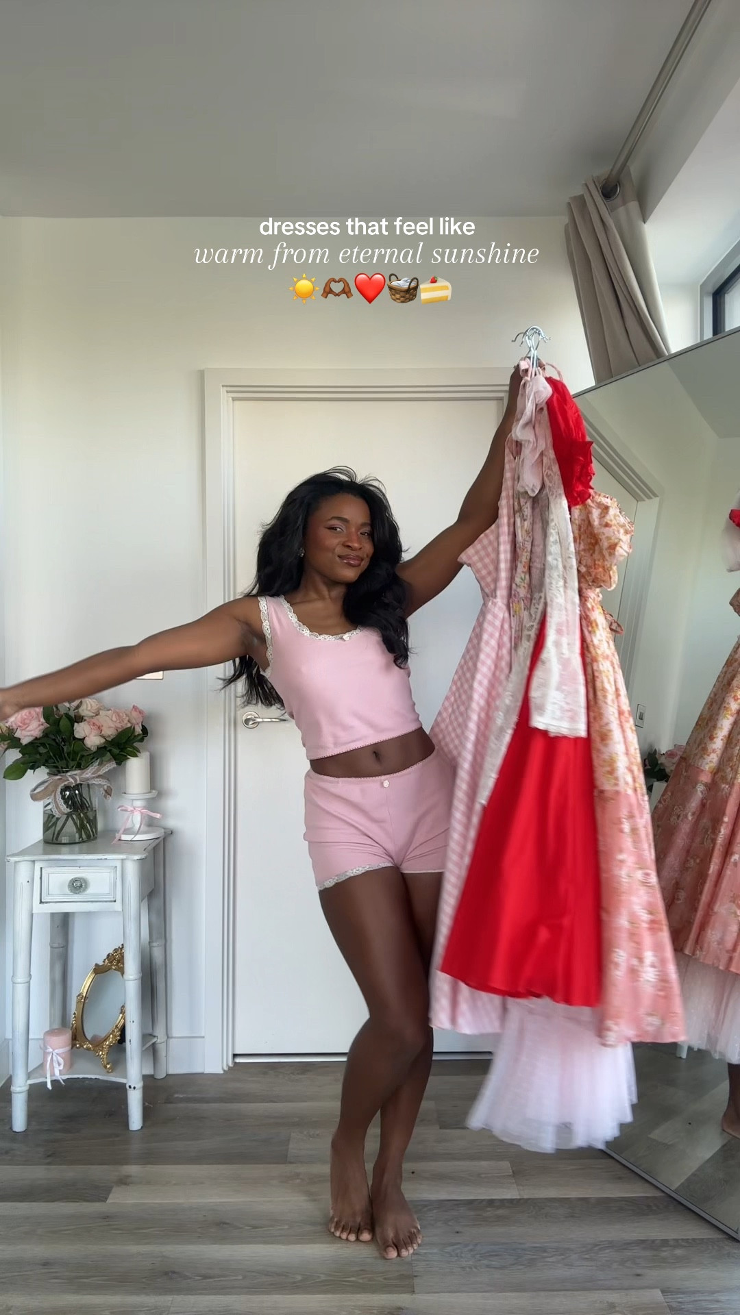 spring dresses that feel like the song warm from Ariana grande’s eternal sunshine deluxe album ❤️☀️🧺🏹🍰 

Summer dress, wedding guest dress, house of cb dress, Selkie dress, girly dress, sundress, princess dress, pink dress, red dress, floral dress, midi dress 

#LTKWedding #LTKStyleTip #LTKWatchNow