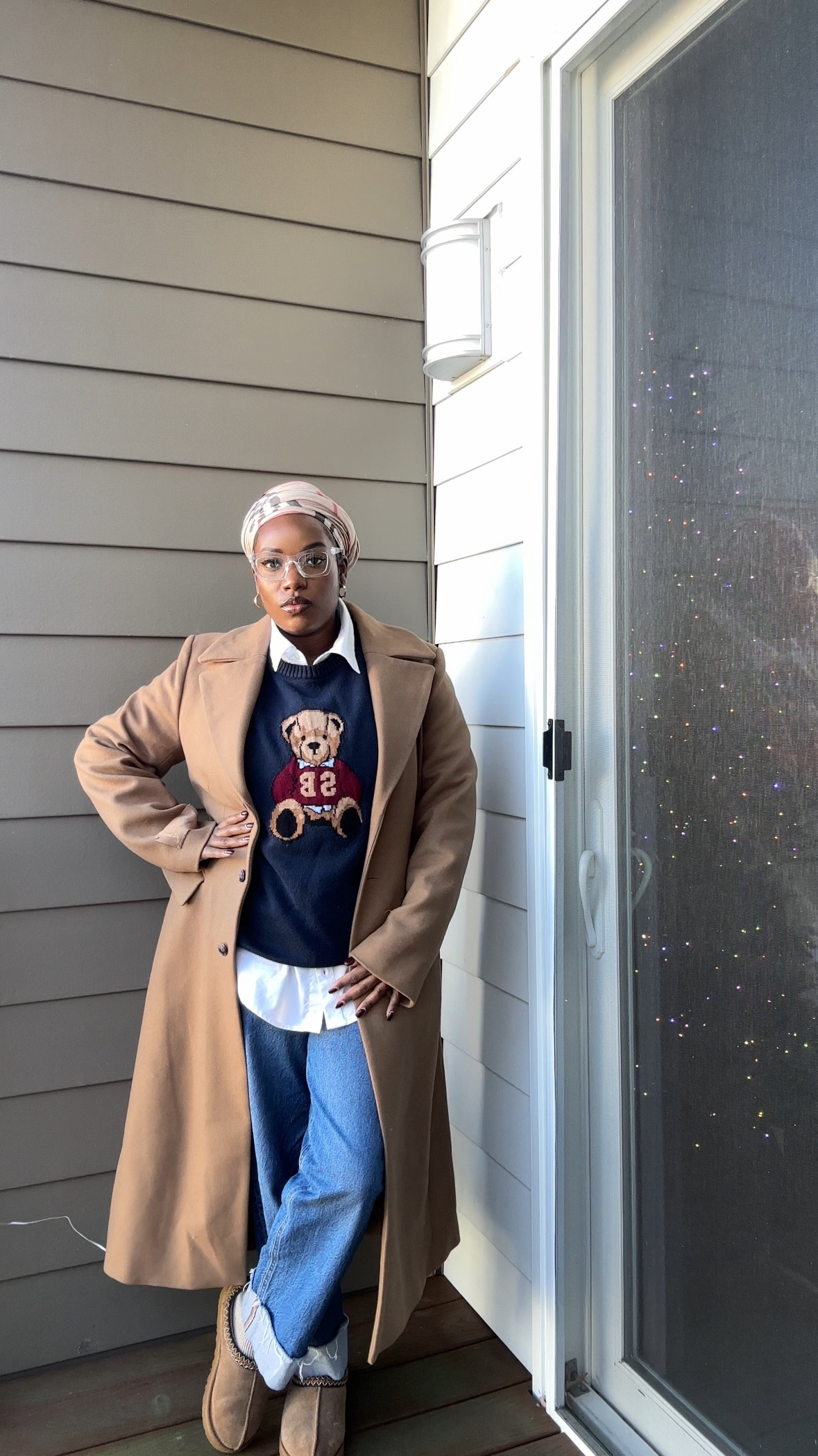 Styling wool trench coat 🧥 

#LTKStyleTip #LTKMidsize #LTKootd