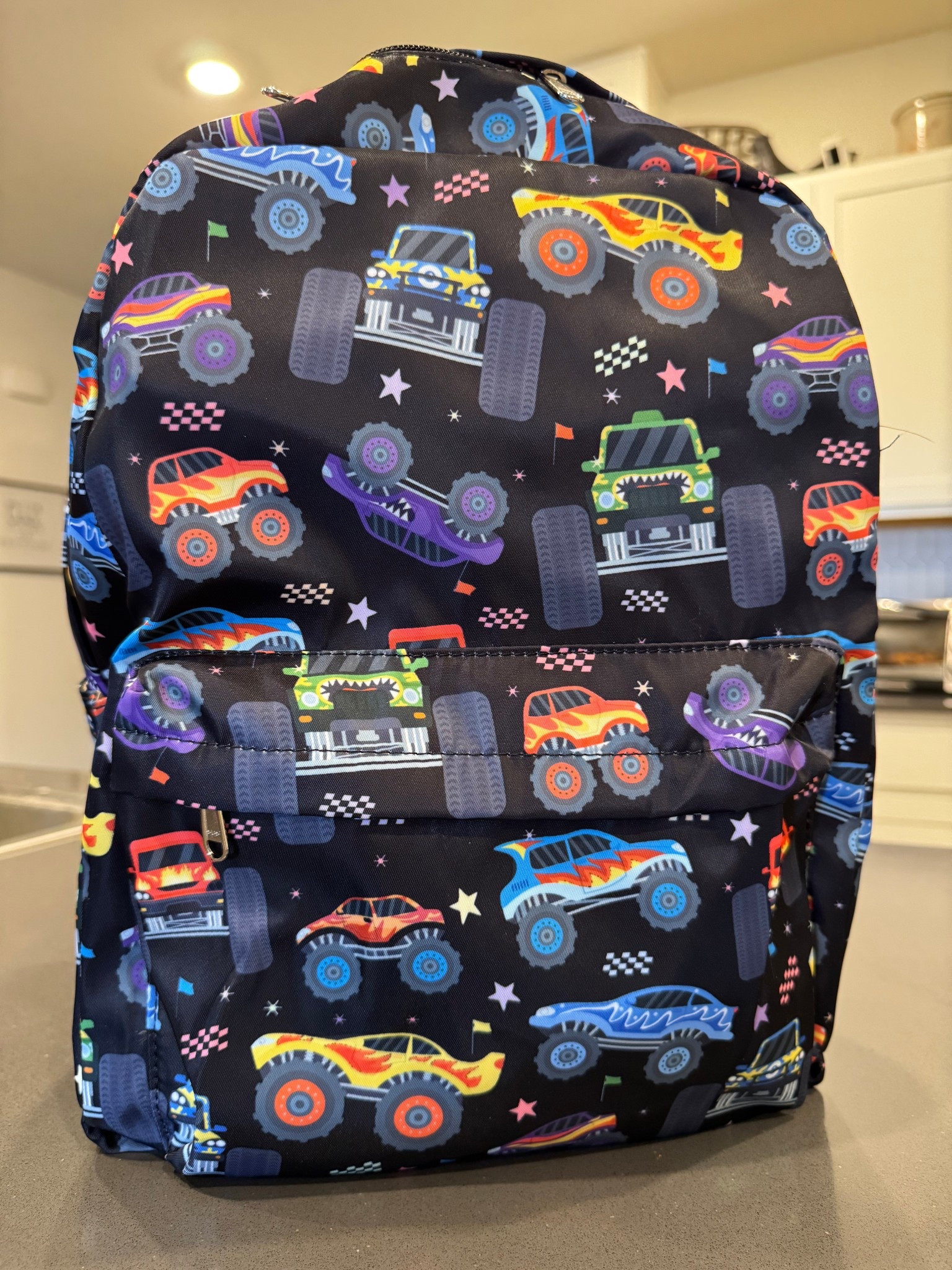 Found the best backpack for the Monster Truck lovers! Comes with matching lunchbox. The material is easily cleanable!! 

#LTKKids #LTKSeasonal #LTKFindsUnder50