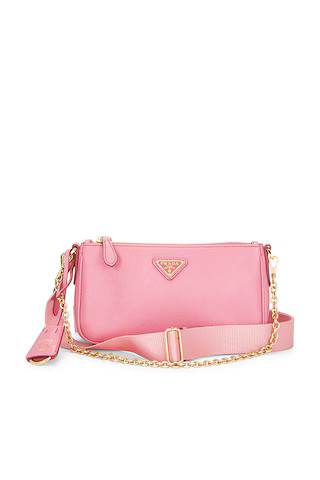FWRD Renew Prada Saffiano Re-Edition 2000 Shoulder Bag in Pink from Revolve.com | Revolve Clothing (Global)