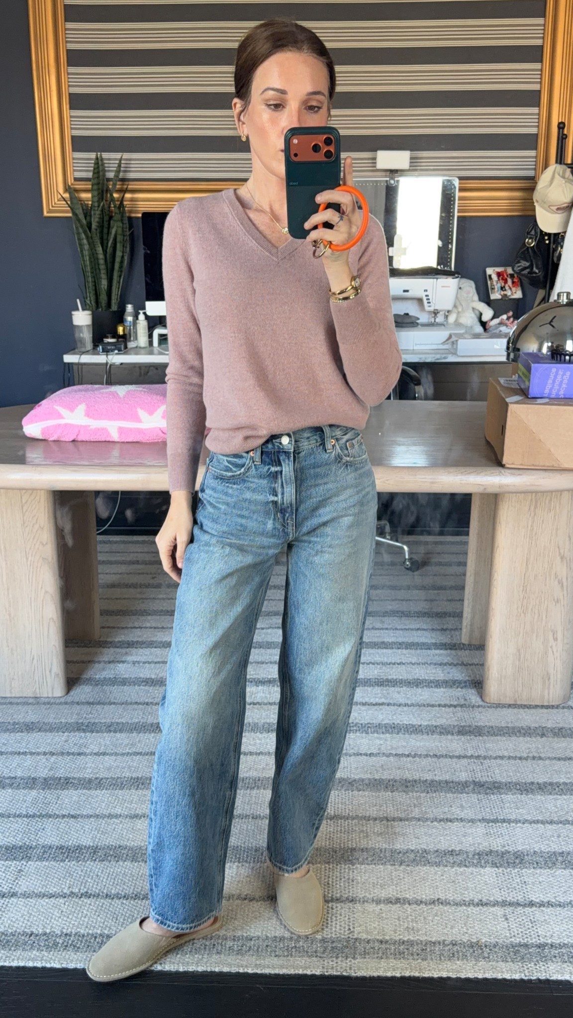 Jeans Wearing size 23 in spectacle
Sweater size XS
SHOES ARE AMAZING I linked the other color I have but the brand sells the color I'm wearing on their website (Seychelles)

#LTKOver40 #LTKootd #LTKgrwm