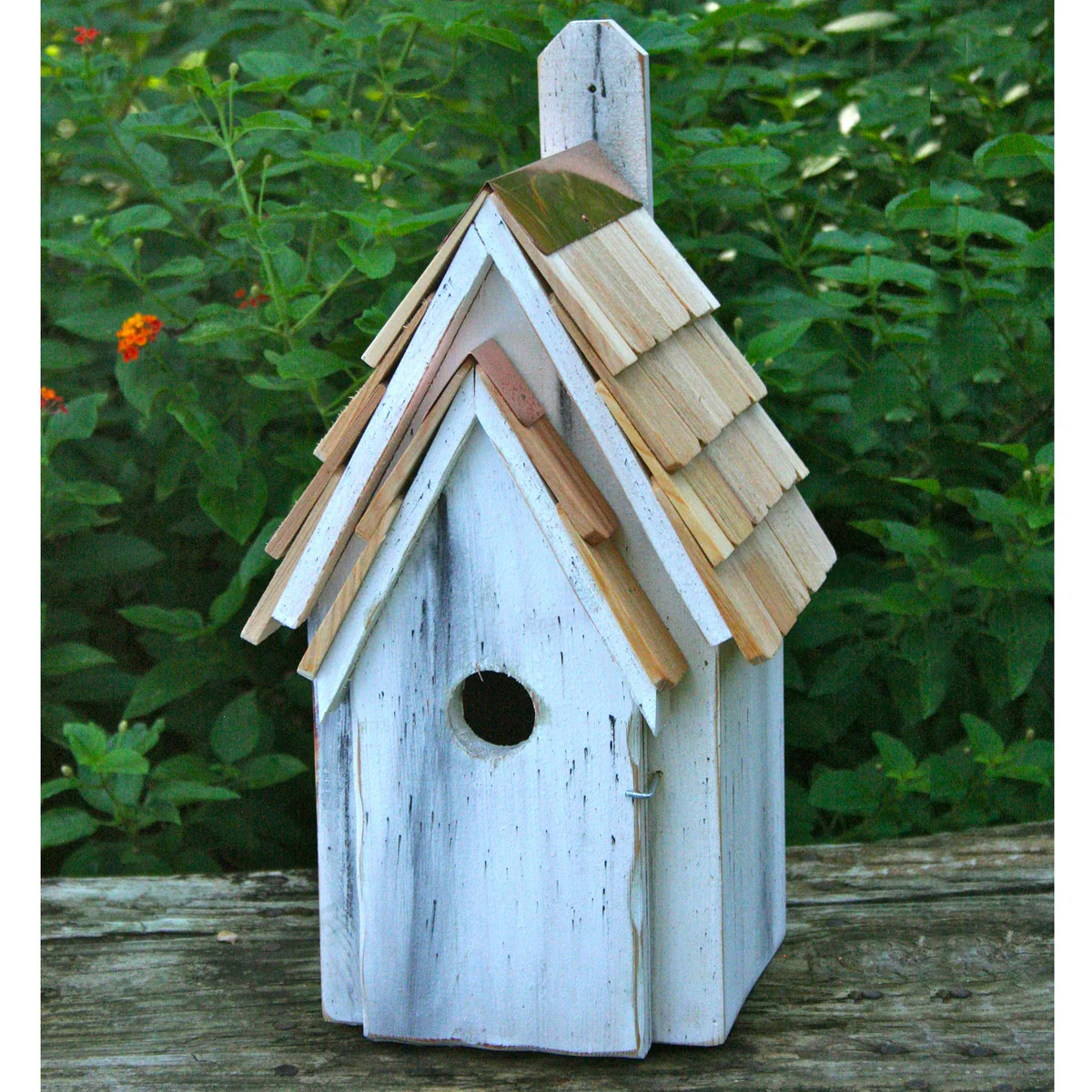 Bluebird Manor Cypress Birdhouse | Plow & Hearth | Plow & Hearth
