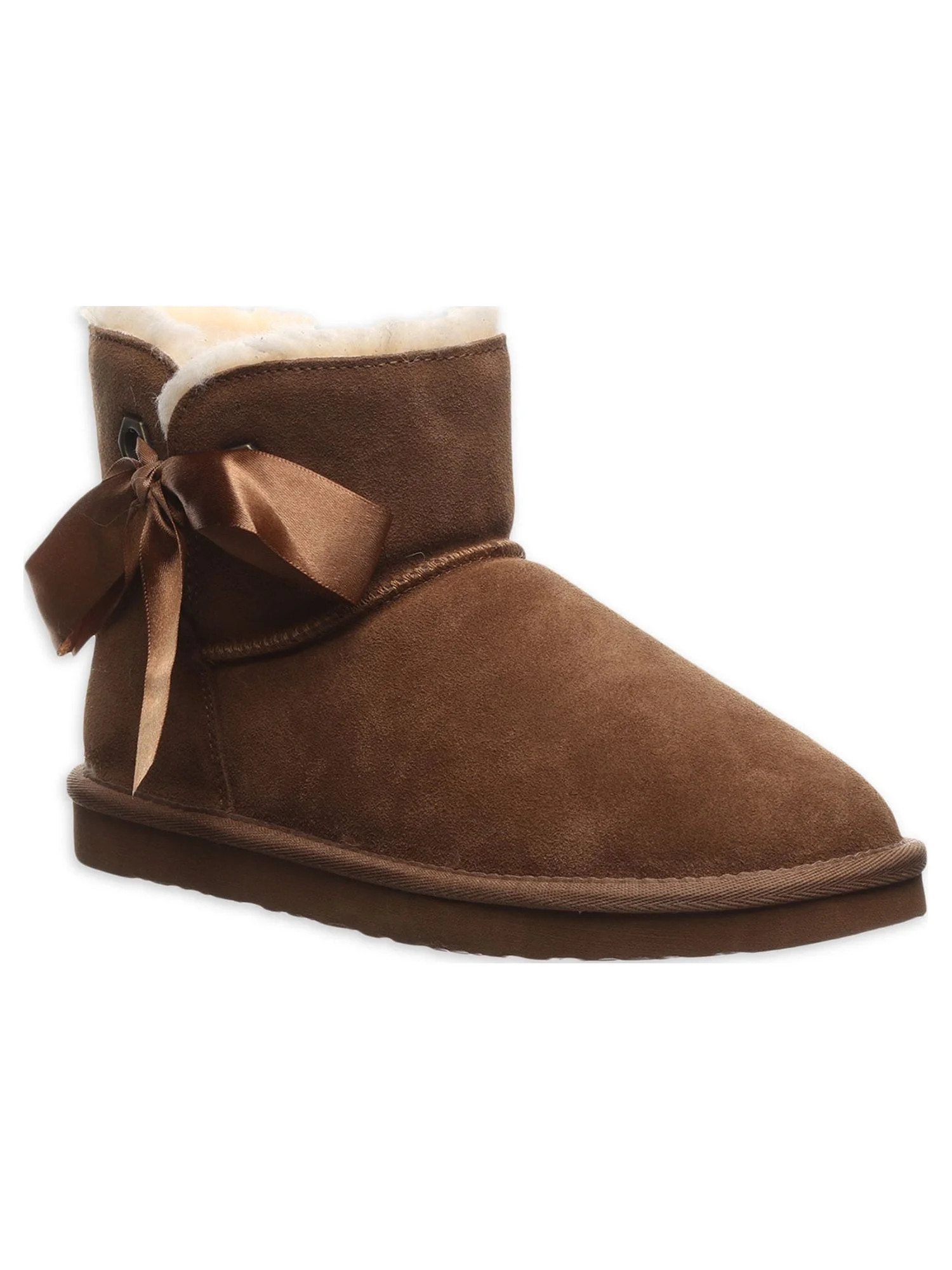 Pawz by Bearpaw Women's Amelia II Suede Ankle Boot | Walmart (US)