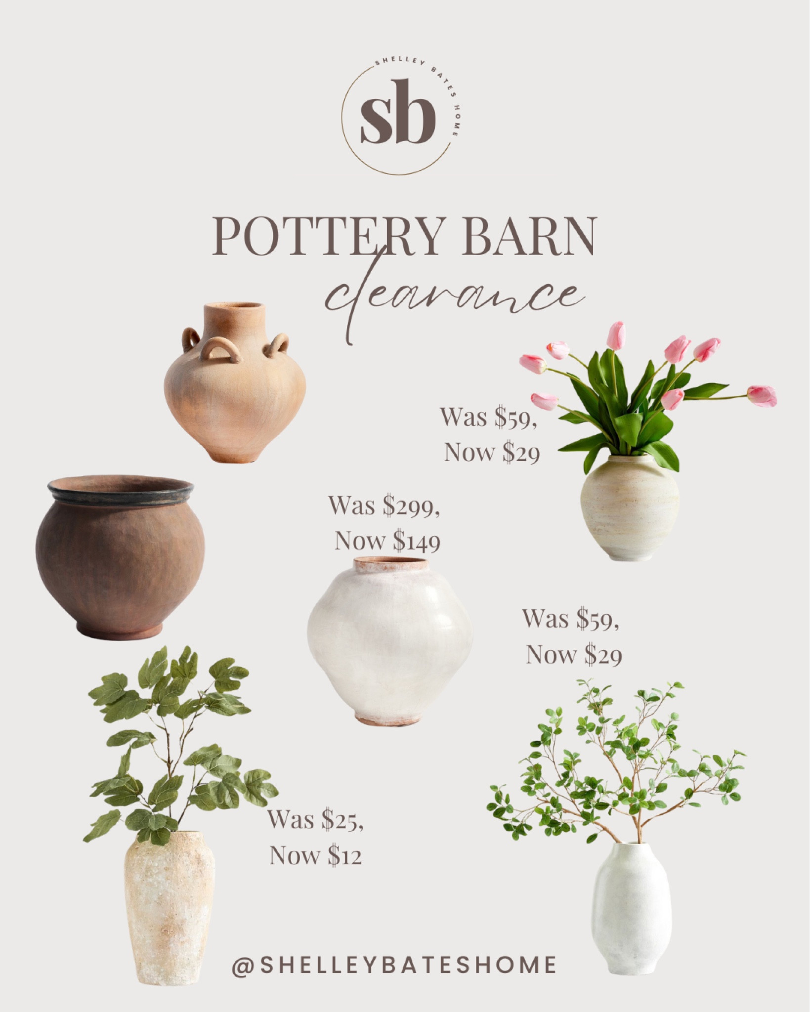 Clearance on spring florals and vases at Pottery Barn! 

Home decor, spring florals, home design, spring decor, pottery barn, vase, stems, 

#LTKSaleAlert #LTKSeasonal #LTKHome