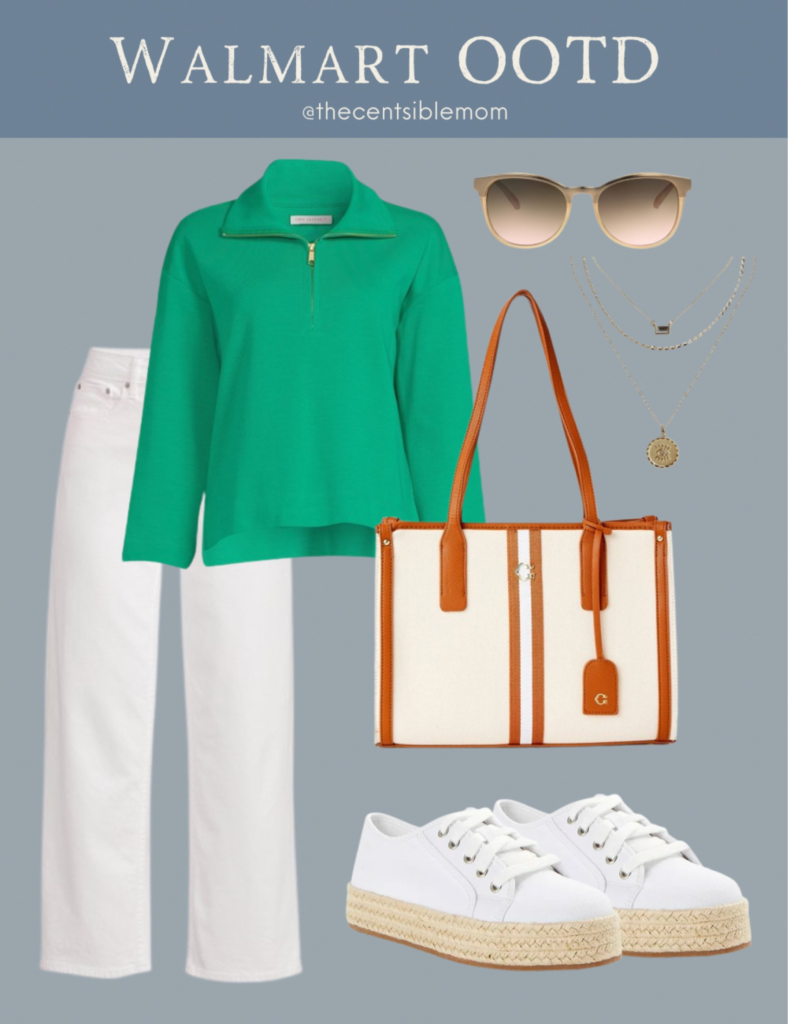 Walmart ootd. Walmart finds. Walmart style. Walmart fashion. Cute Walmart clothes for spring. Womens spring style. Womens spring outfits. Green jacket. Spring green jacket. Jackets for spring. Walmart clothes. Mom style. Walking the dog. Kids park day. Green sweater. Collared sweater. Sweater with collar. White jeans. Cheap white jeans. Cute spring shoes. Spring style for women.

Follow my shop @thecentsiblemom on the @shop.LTK app to shop this post and get my exclusive app-only content!

#liketkit #LTKunder50 #LTKstyletip #LTKSeasonal
@shop.ltk
https://liketk.it/42YCV

#LTKstyletip #LTKunder50 #LTKSeasonal