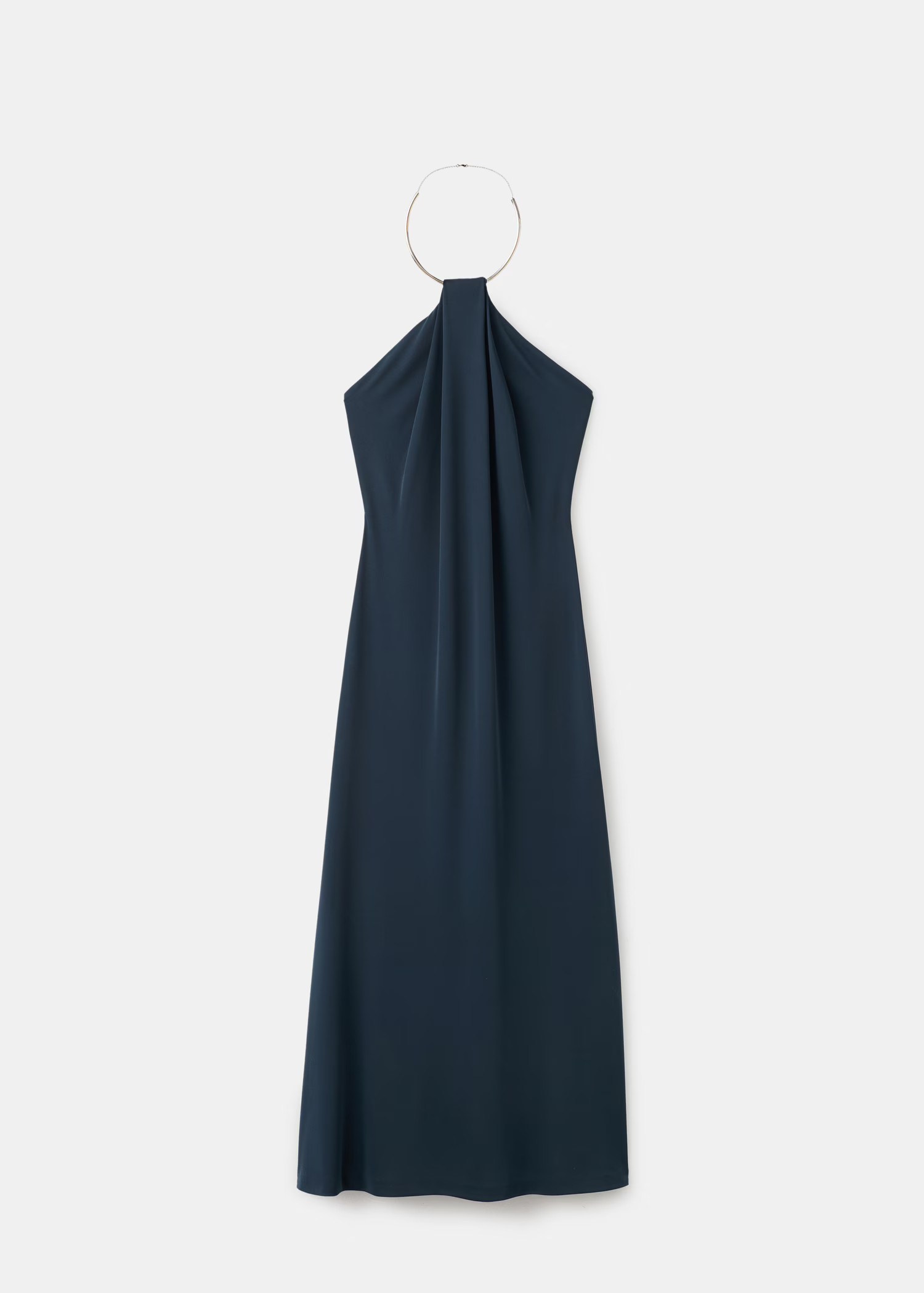 Fine-knit dress with choker collar | Mango (US/MX/AU)