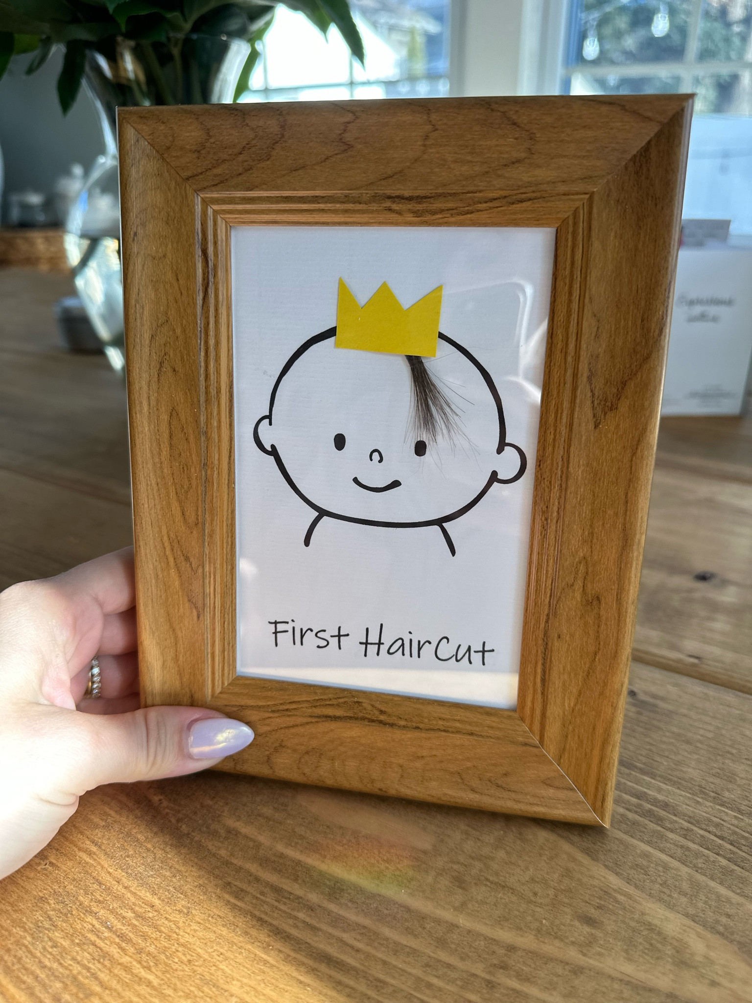 First haircut frame !