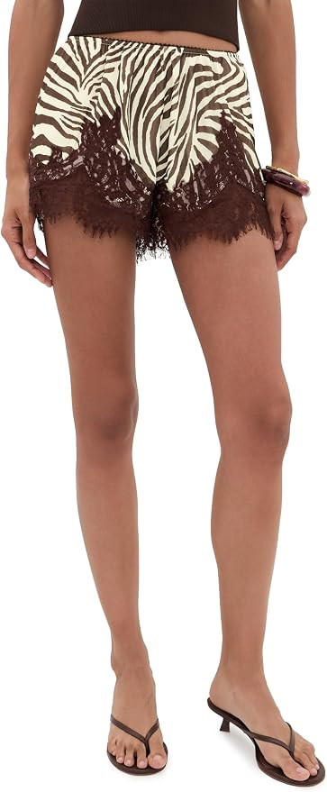 Bailey Rose Women's Zebra Shorts | Amazon (US)