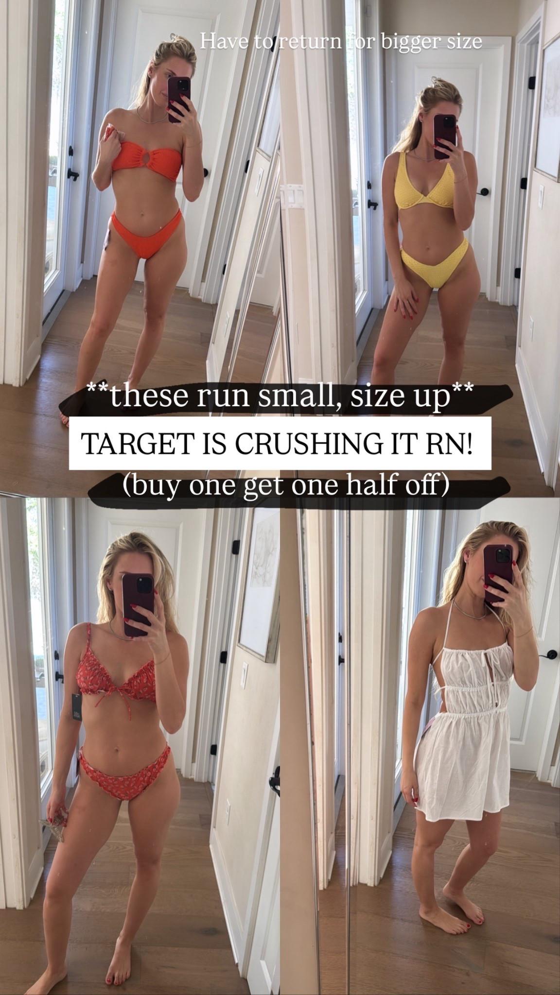 Target swim is so good right now!!! 🔥 buy one get 1/2 off!!

#LTKTravel #LTKSwim #LTKSaleAlert