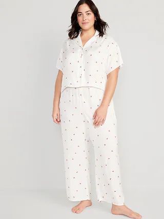 Satin Pajama Set for Women | Old Navy (US)