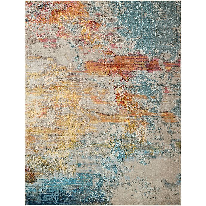 Nourison Celestial Area Rug in Sealife | Bed Bath & Beyond