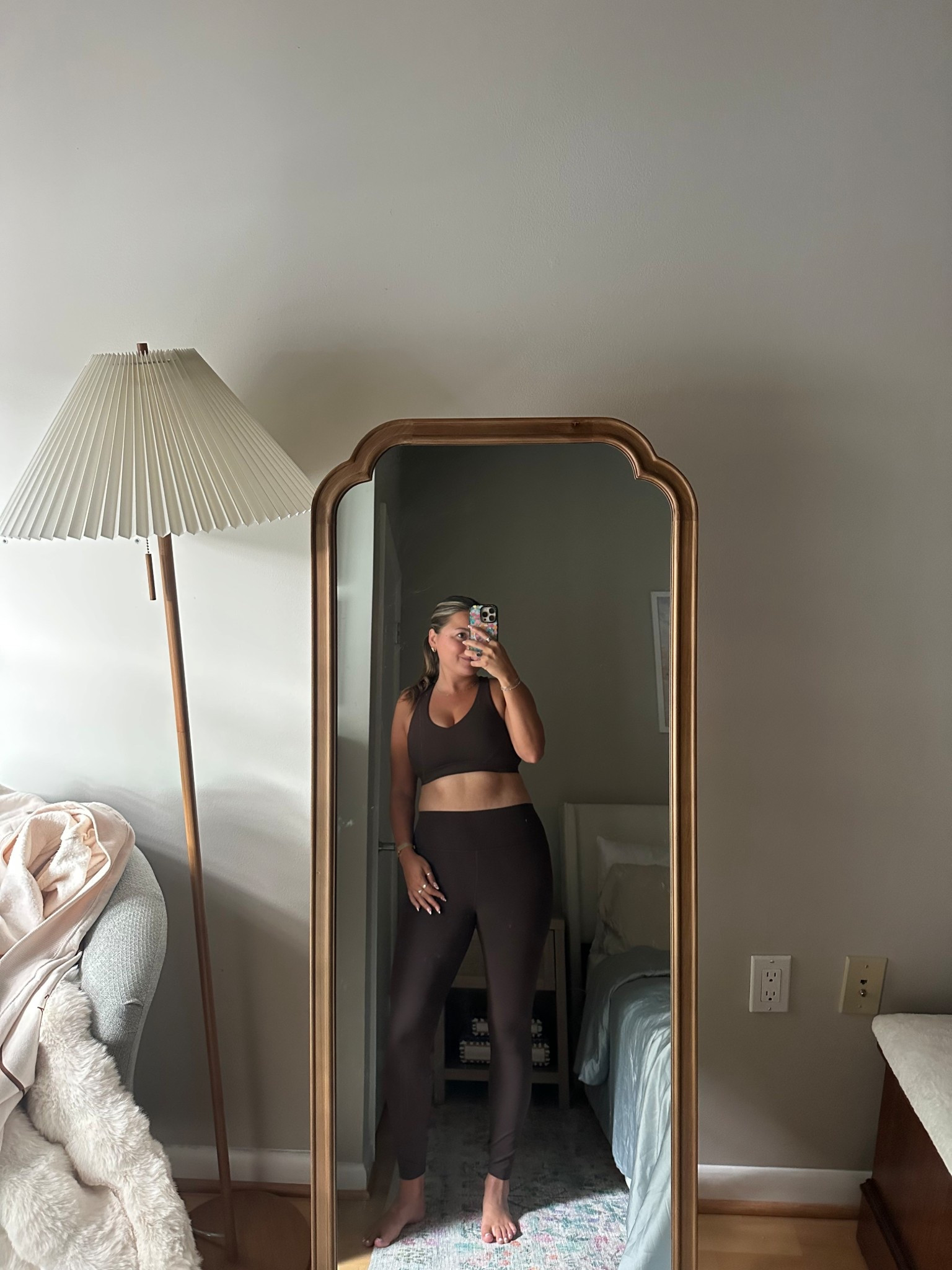 Workout set dupes from CRZ Yoga!!! 

Medium in top + small in bottom + add my cakes!! 

#LTKActive #LTKFindsUnder50 #LTKTravel