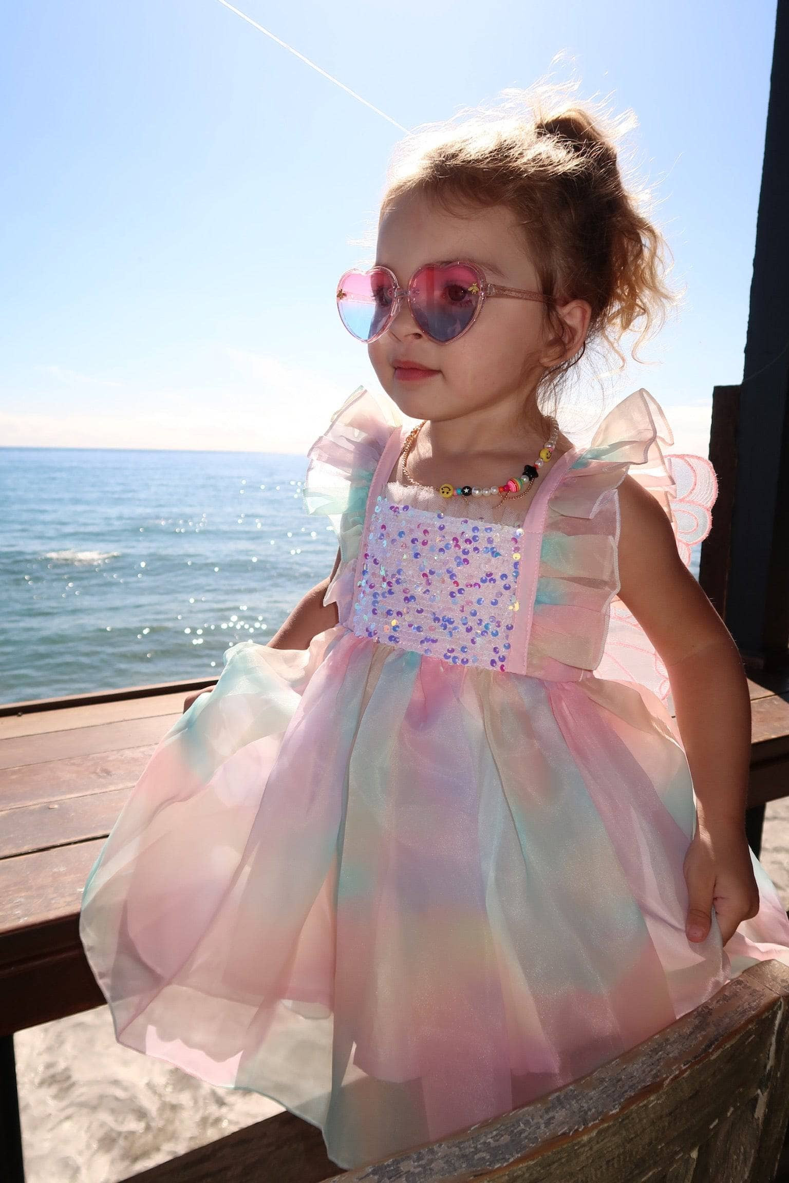 Ombre Butterfly Wing Dress | Lola + The Boys