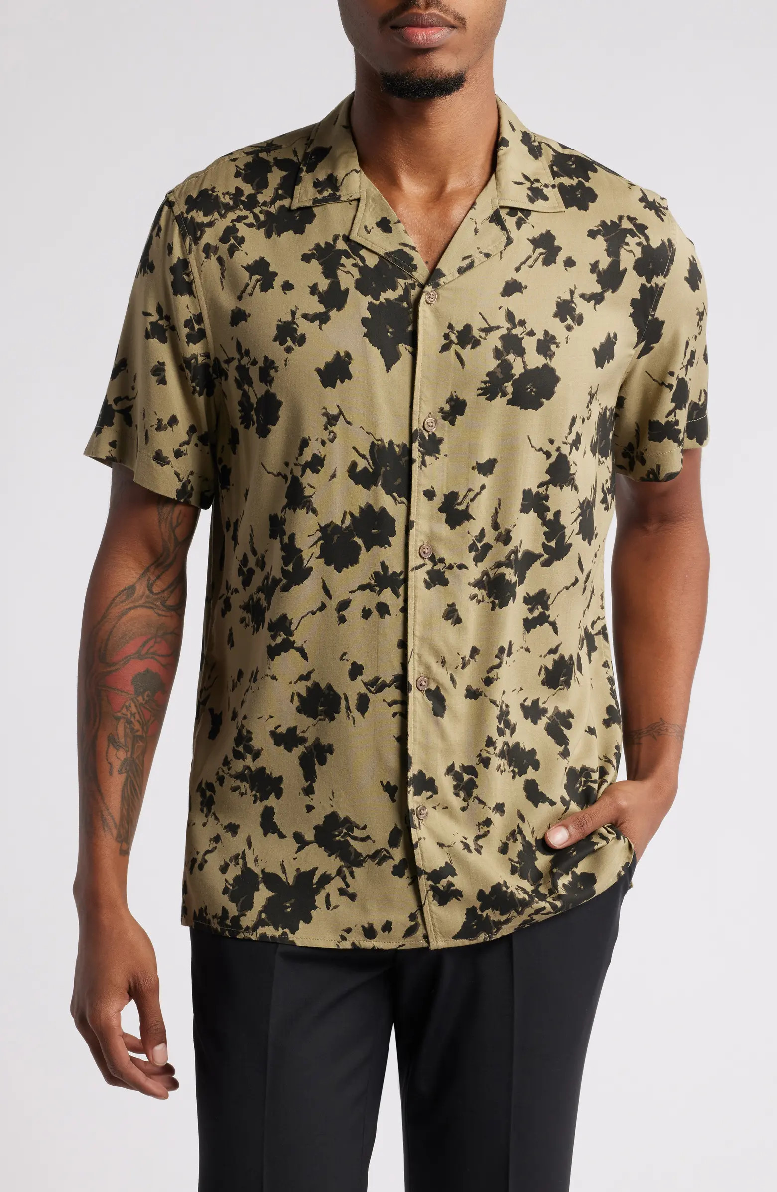 Winded Floral Camp Shirt | Nordstrom