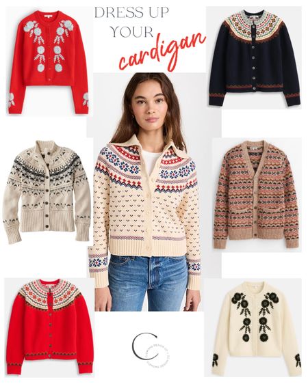 This season is all about pattern, so why not add some to your cardigans? 

#LTKHoliday #LTKstyletip #LTKSeasonal