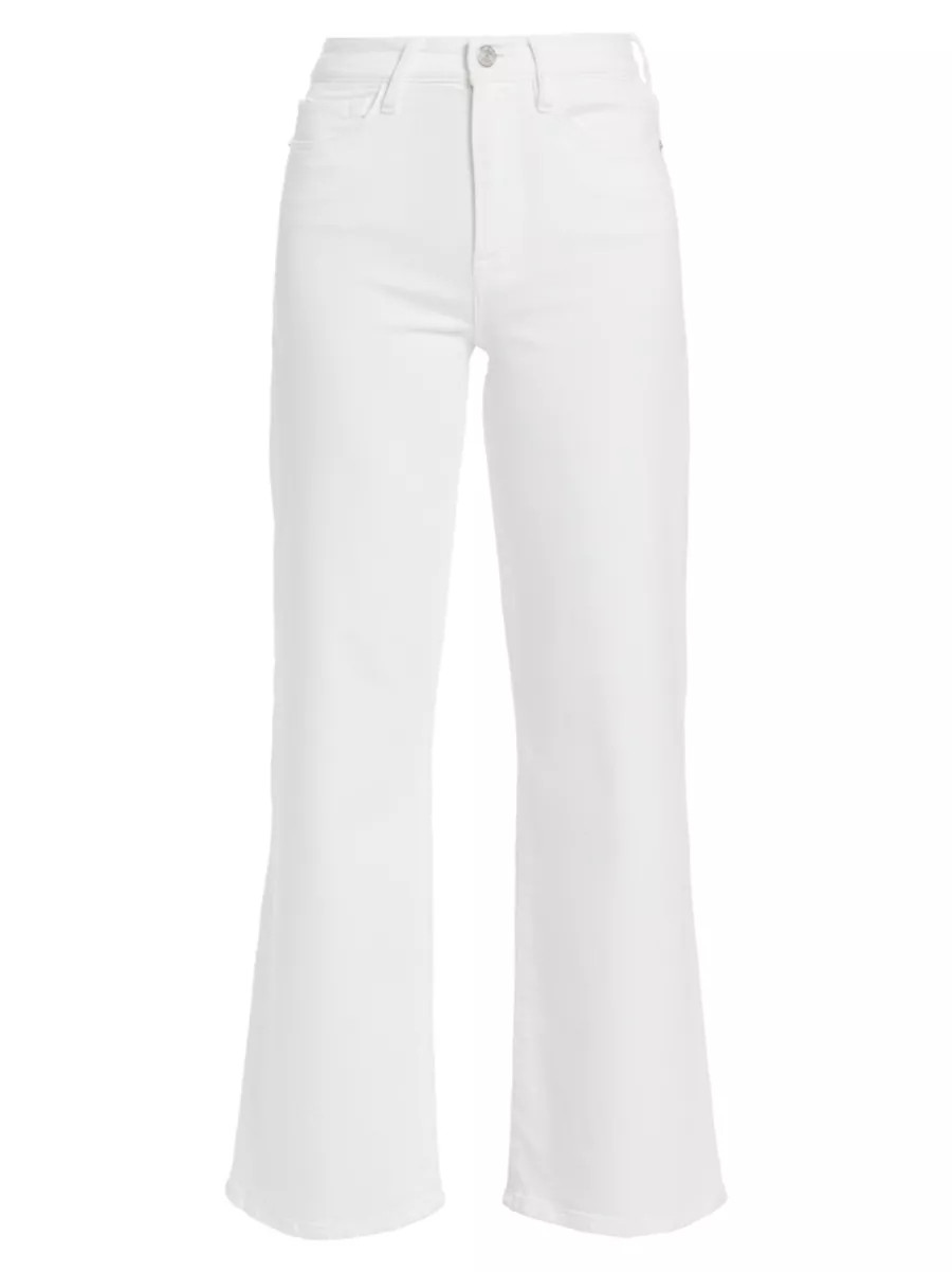 Le Slim Palazzo Mid-Rise Stretch Flare Jeans | Saks Fifth Avenue