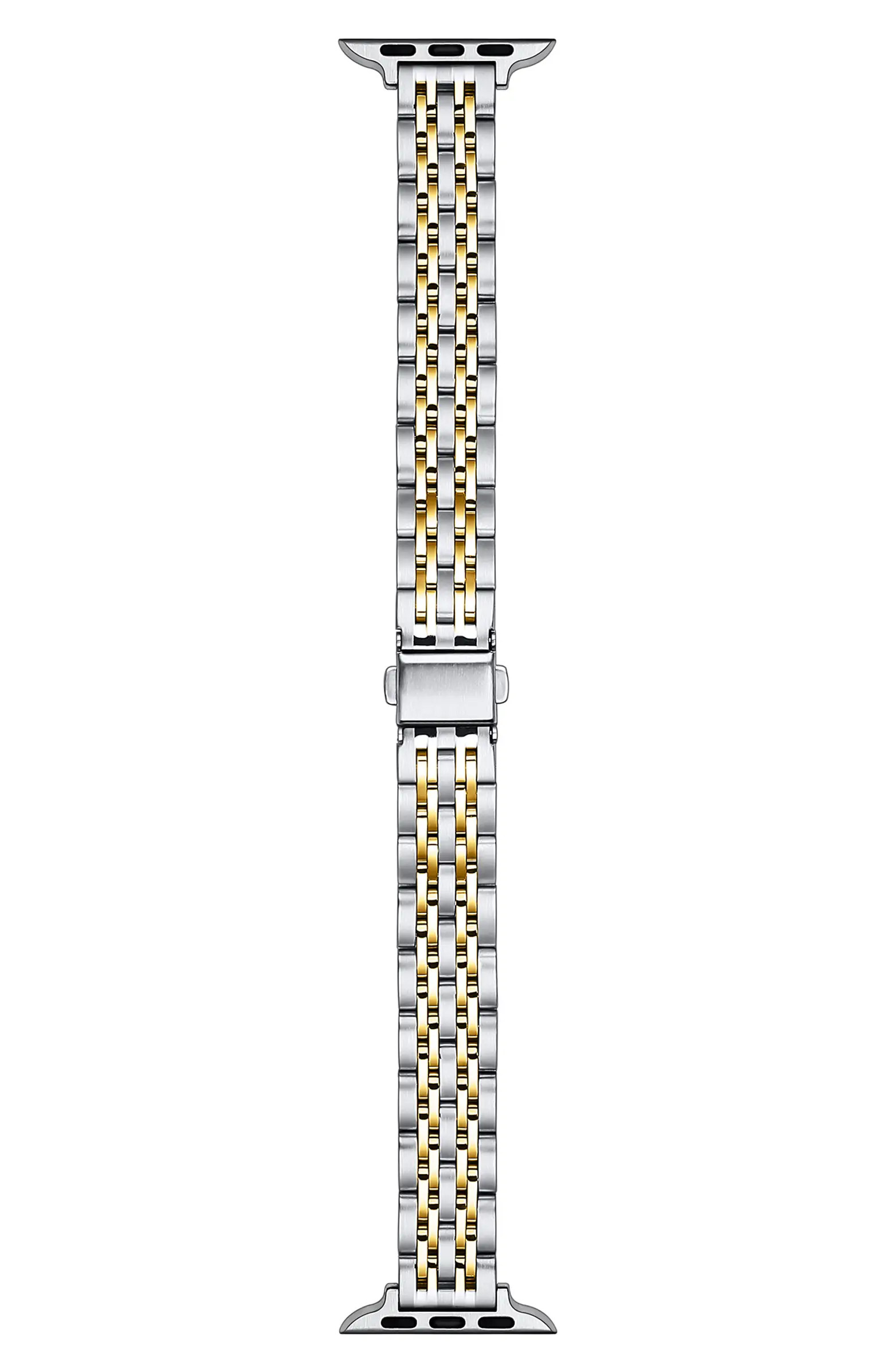 Rainey Skinny Stainless Steel Apple Watch® Watchband | Nordstrom