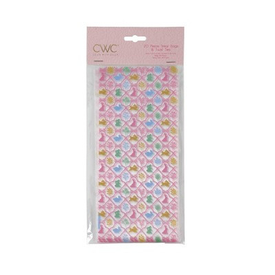 Cook With Color 20pk Easter Print Twist Tie Treat Bags | Target