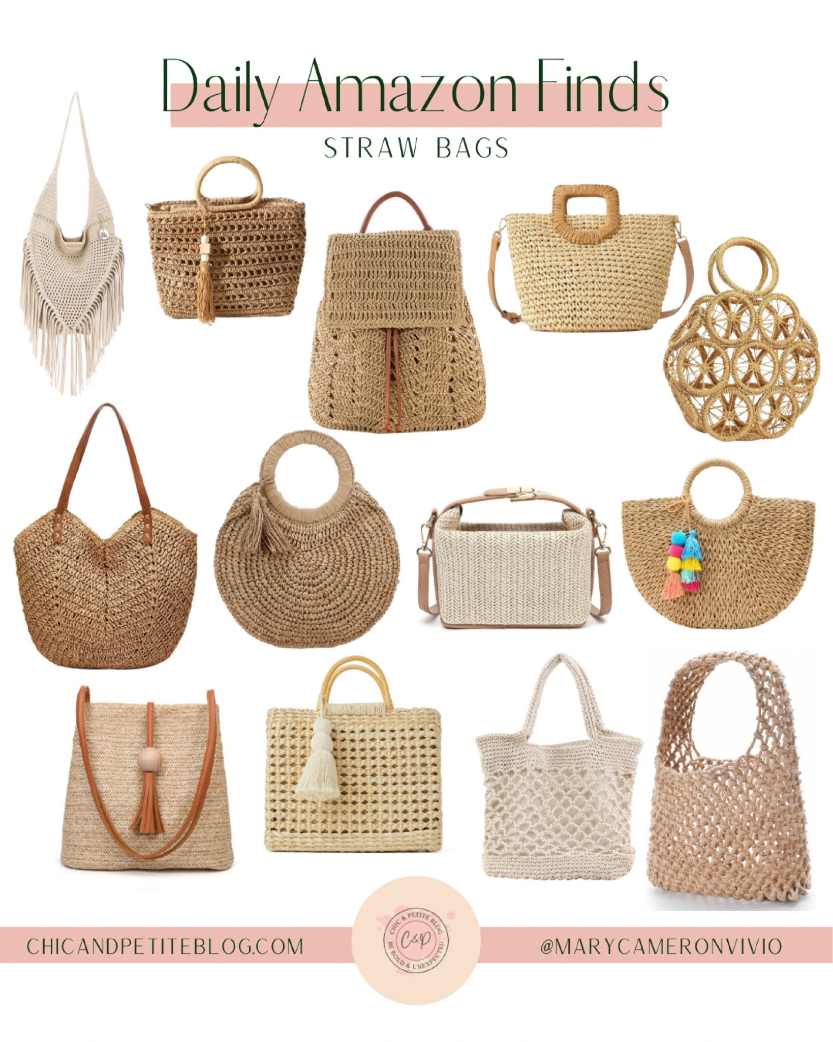 Daily Amazon Finds: Straw Handbags

women’s vacation style, straw bags

#LTKunder50 #LTKFind #LTKunder100