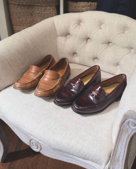 Classic penny loafers 