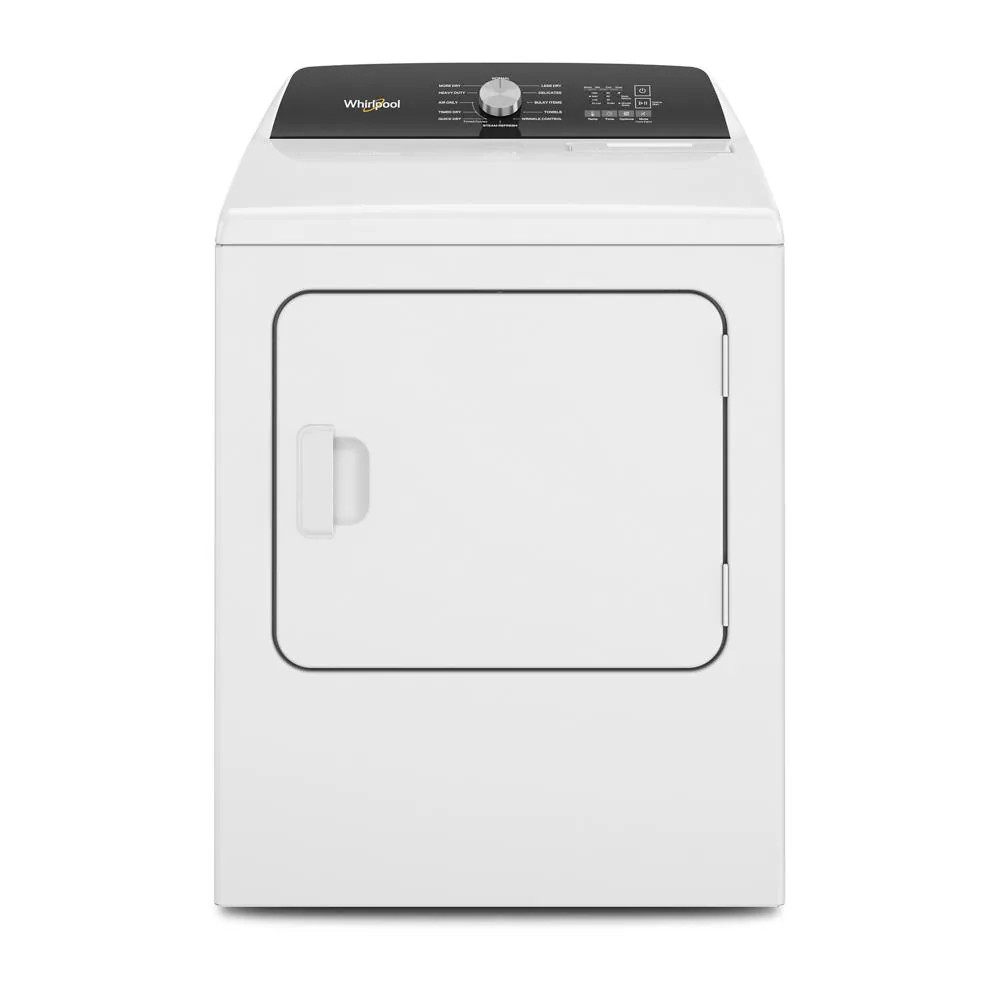 Whirlpool 7-cu ft Vented Electric Dryer with Steam Cycle ( White ) | WED5050LW | Lowe's