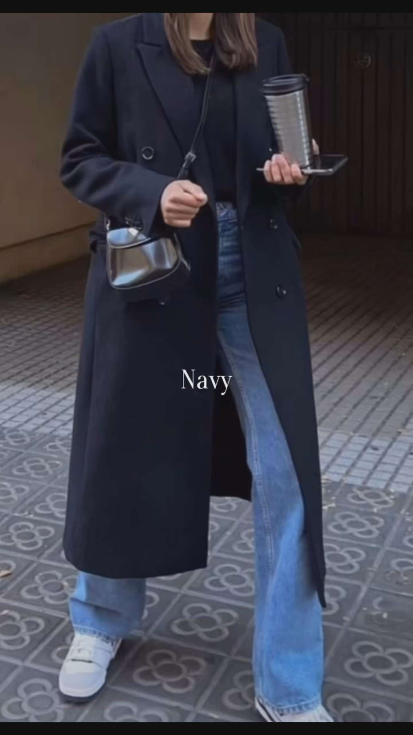 Navy is another on-trend color for winter 2025, exuding timeless old-money elegance. It’s so chic in a tailored coat or a sophisticated monochrome slip skirt outfit. Navy works beautifully for pants, sweaters, or even as a statement piece in accessories. It's so versatile and classy, and is a must-have color for creating polished and stylish winter looks. 

 #LTKgrwm #LTKootd #LTKWorkwear