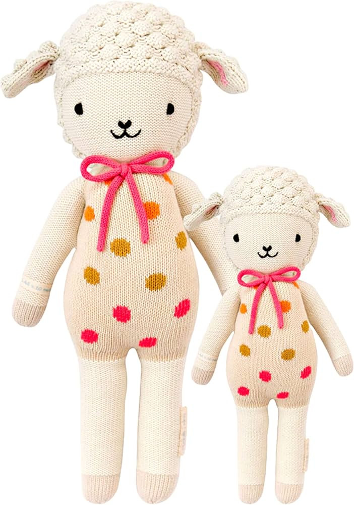 cuddle + kind Lucy The Lamb Doll - Lovingly Handcrafted Dolls for Nursery Decor, Fair Trade Heirl... | Amazon (US)