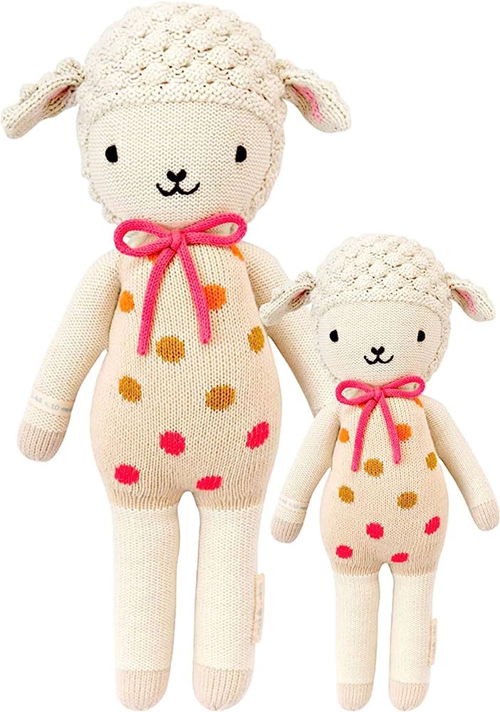 cuddle + kind Lucy The Lamb Doll - Lovingly Handcrafted Dolls for Nursery Decor, Fair Trade Heirl... | Amazon (US)