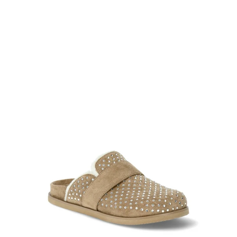 No Boundaries Acogedores Zuecos Forrados para Mujer - Walmart.com | Walmart (US)