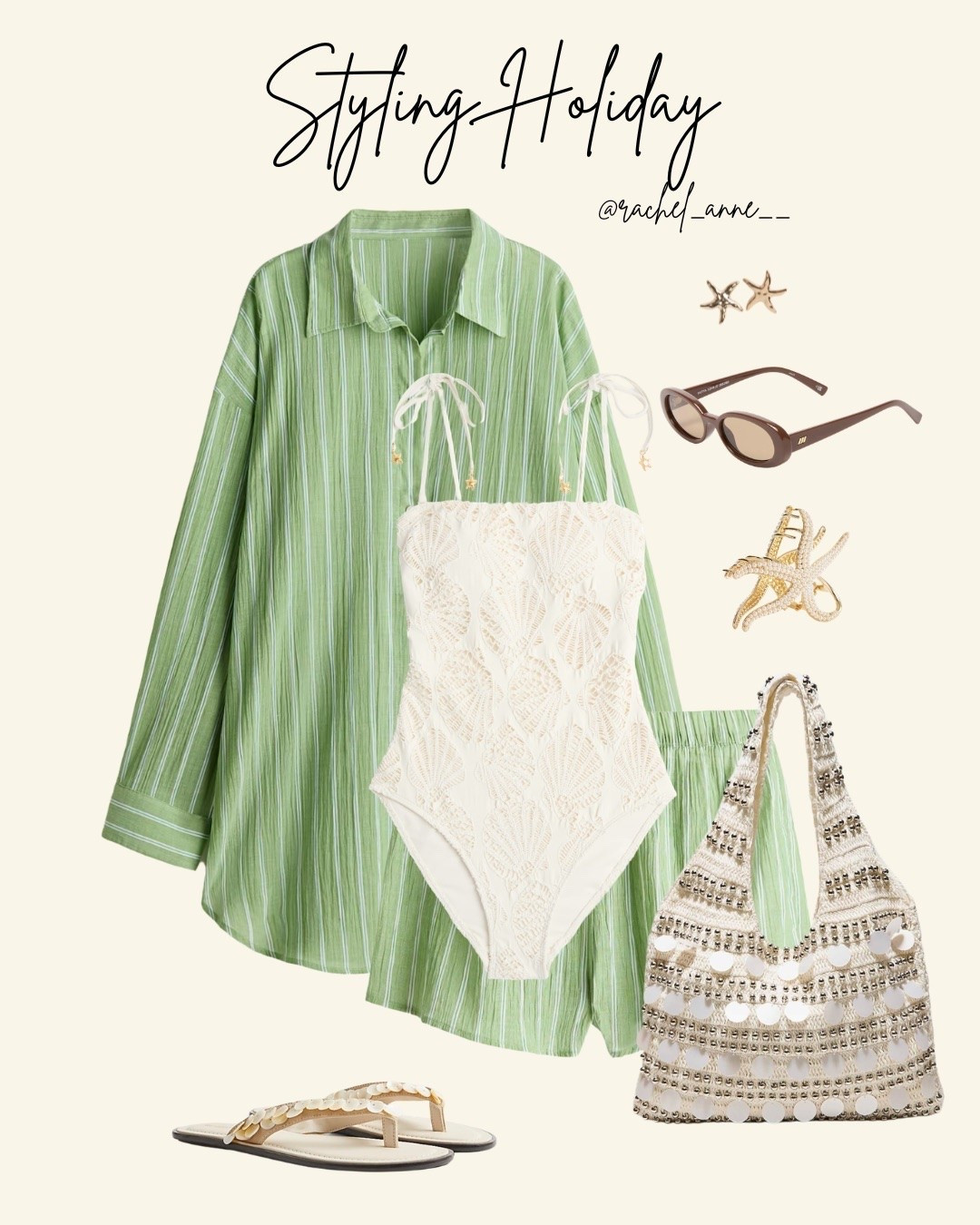 STYLING HOLIDAY 🐚🥝

#LTKsummer #LTKuk #LTKeurope