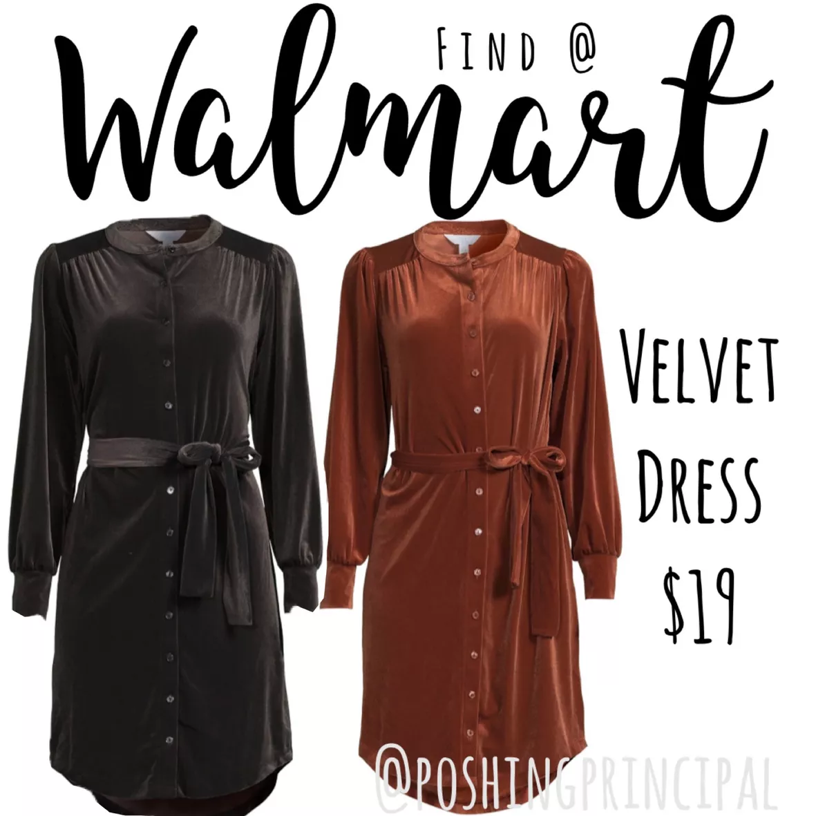 Time and Tru Women's Belted Velvet … curated on LTK