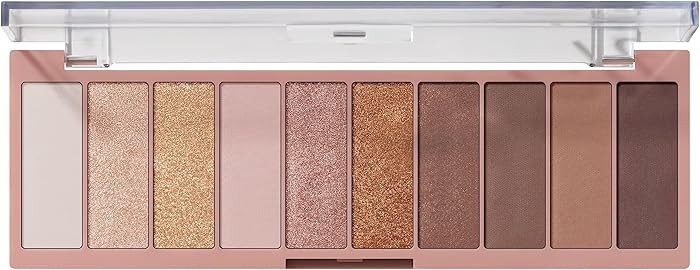 e.l.f. Perfect 10 Eyeshadow Palette, Vegan & Cruelty-free, Ten Ultra-pigmented Neutral Shades, Bl... | Amazon (US)