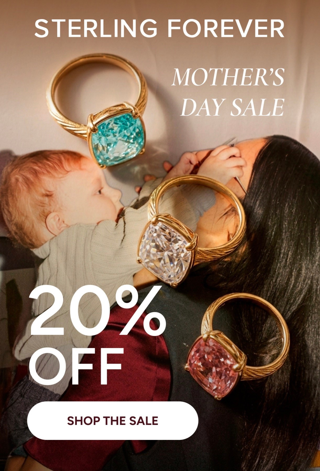 20% off sitewide at Sterling Forever 💍

#LTKMothersDay #LTKootd #LTKSaleAlert